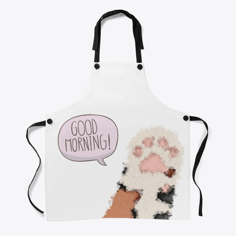 Cat Paw Good Morning