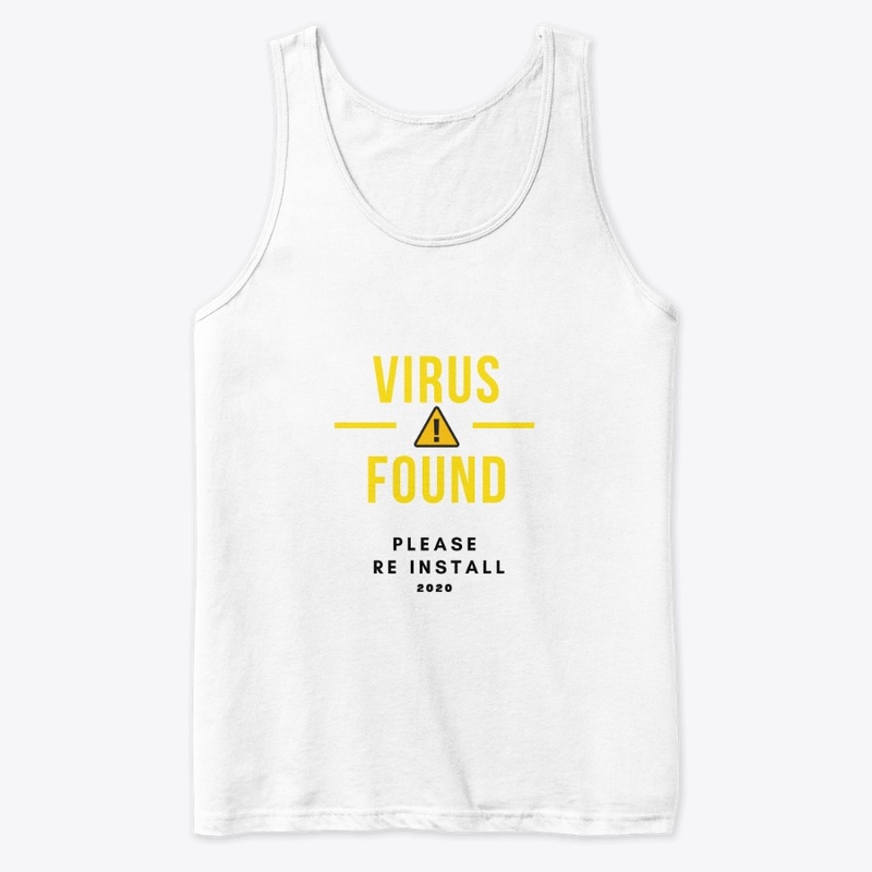 Virus Found Please Re Install 2020 - Blk