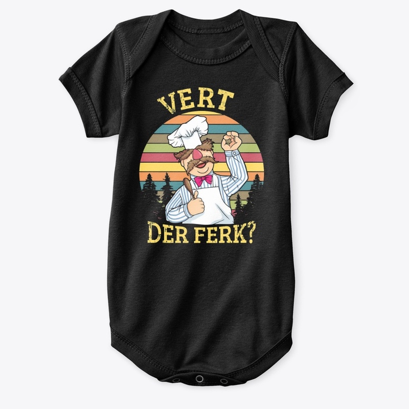 Retro Vintage Vert Der Ferk T Shirt