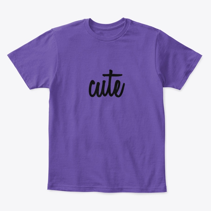 Kids t-shirt with cute written