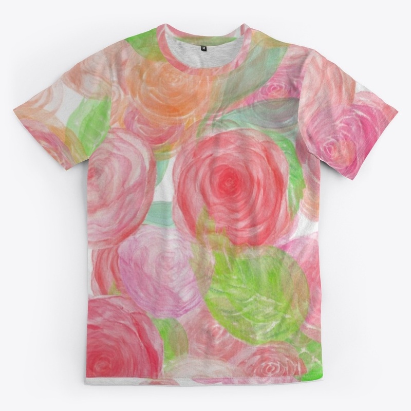 Fall In Love With Rose  Comfort T-Shirts