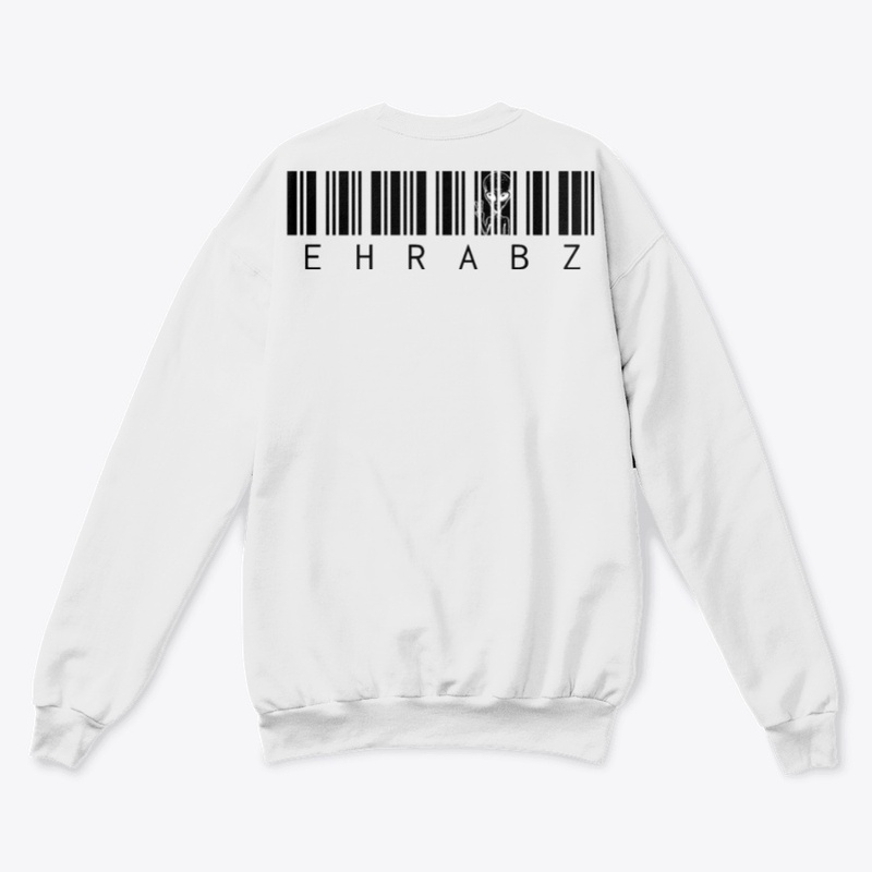 Black Barcode Crewneck
