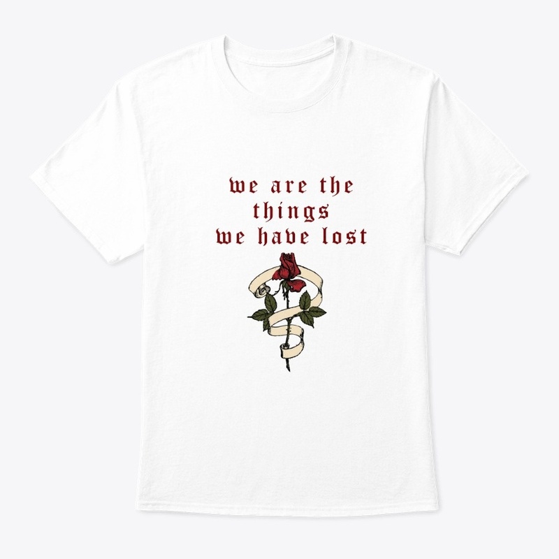 vintage rose print t-shirt