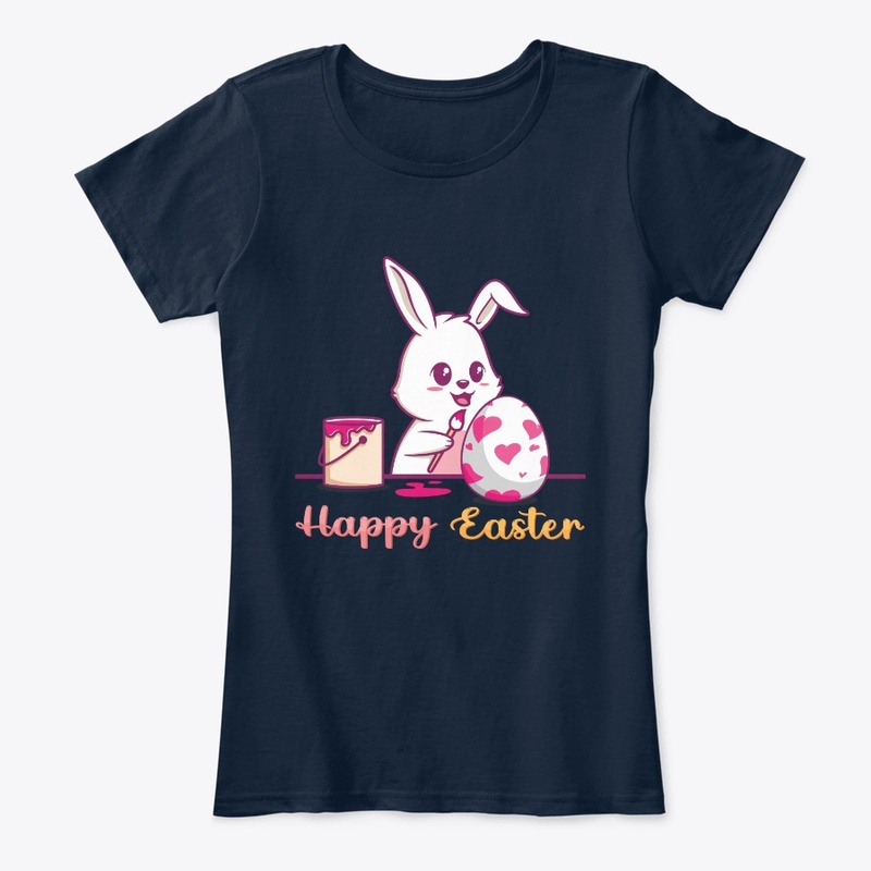 Cute Easter Day Rabbit - Happy Easter
