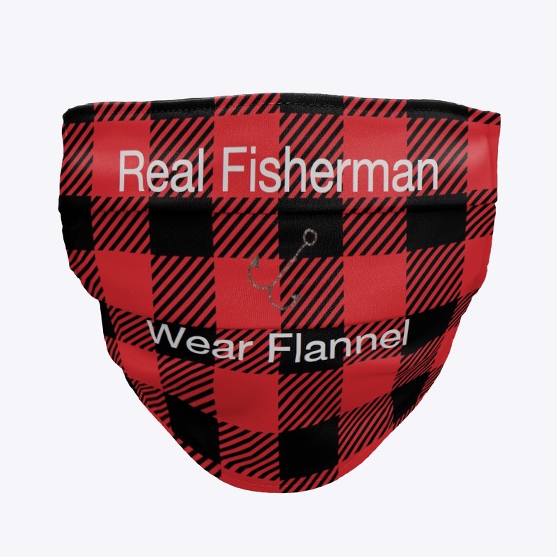 Real Fisherman Wear Flannel Mask
