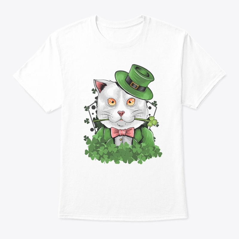 St Patrick's Day Cat lovers Tshirts 