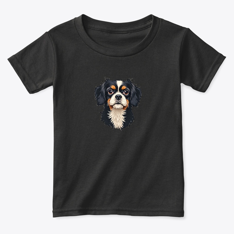 Beautiful Shih Tzu Illustration