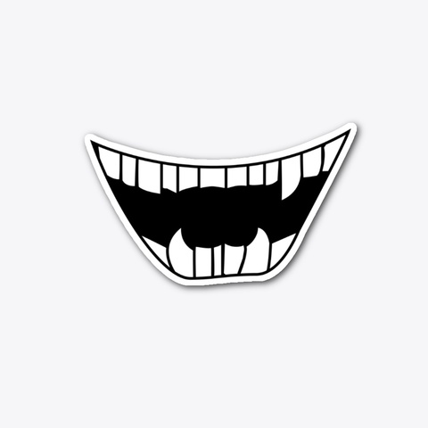 Xrp Bg123 Smile Sticker Standard Camiseta Front