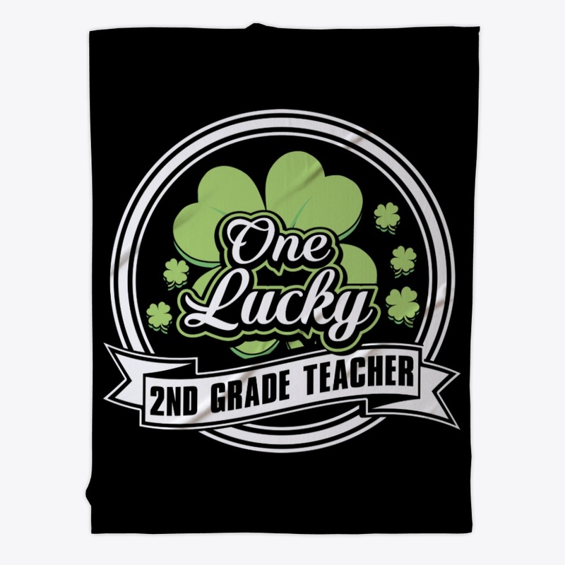 Cute One Lucky 2nd Grade Teacher