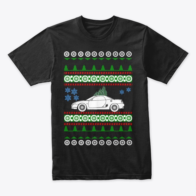car like MG F Ugly Christmas Sweater