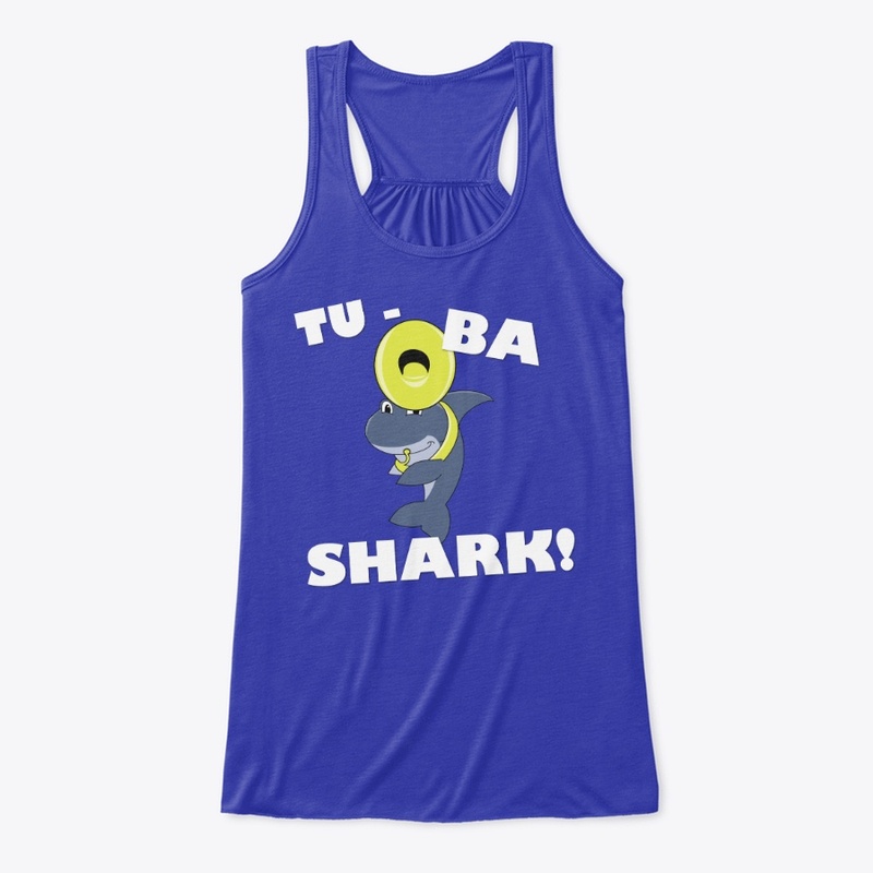 Tuba Shark-Funny Band Tee