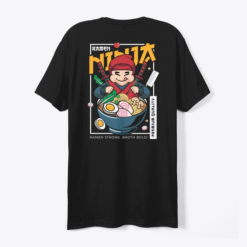 Ramen Lover T-Shirt – Japanese Samurai