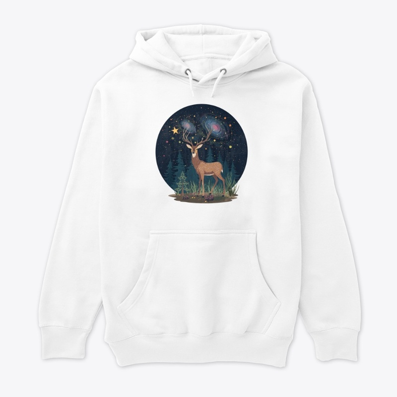 The Deer with Galaxies in Its Antlers