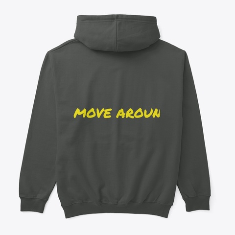 Move Around  Corner Girls Dark Heather T-Shirt Back