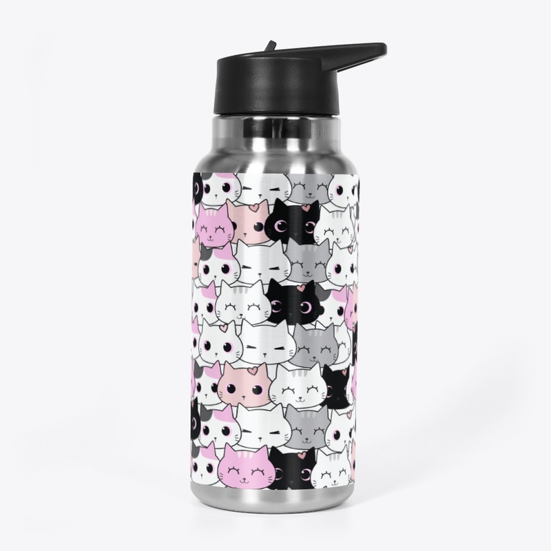 Cute Cats Allover Print