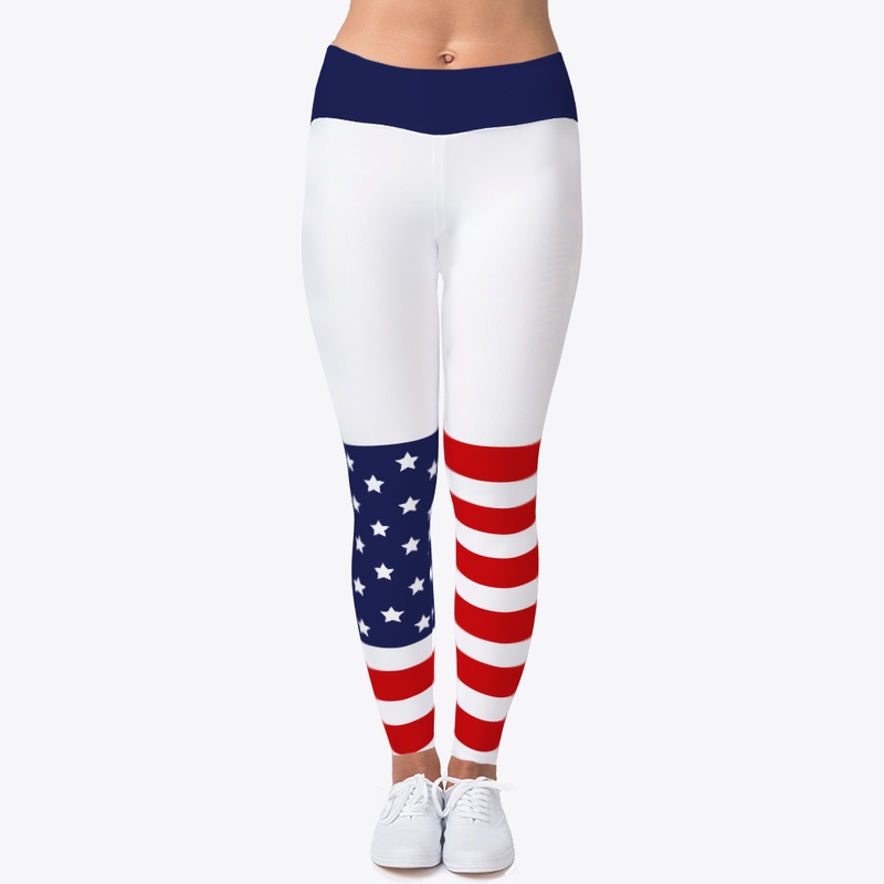 4th of July/ Independence Day Leggings