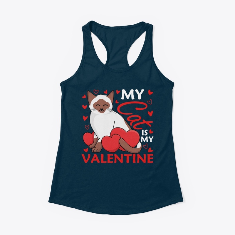 Funny My Cat Is My Valentine