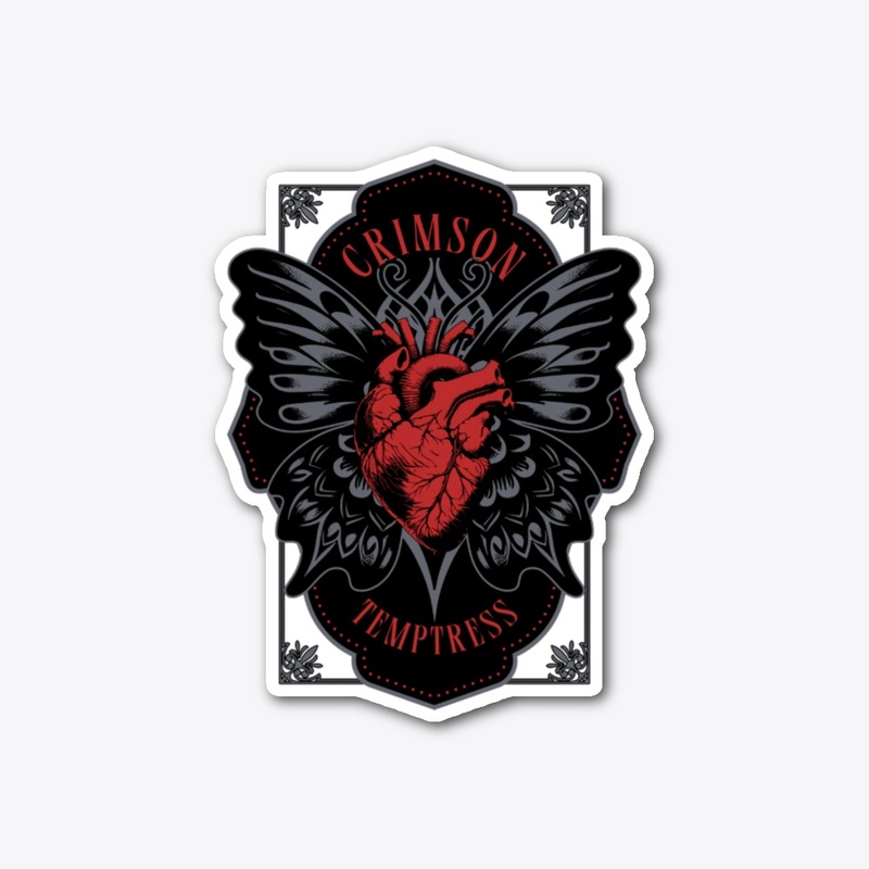 Crimson Temptress Mystical Fantasy Merch