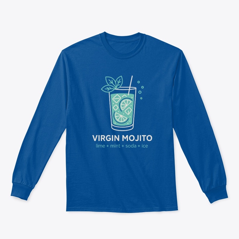 Virgin Mojito Tee Design