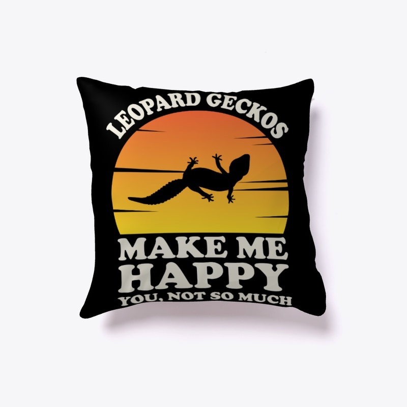 Leopard Geckos Make Me Happy, Geckos