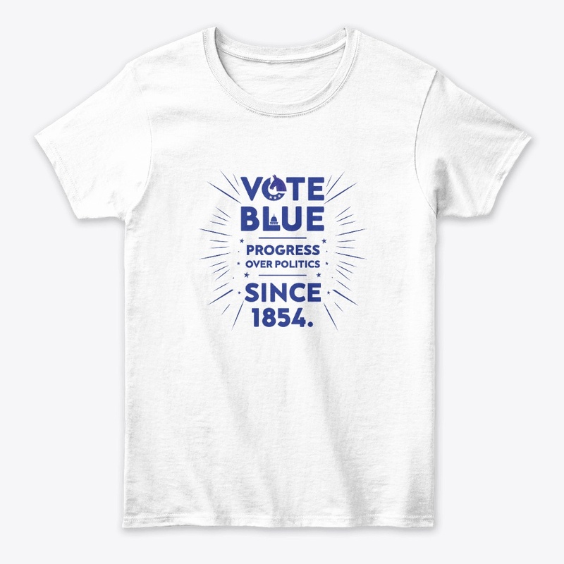 Vote Blue: Progress Over Politics