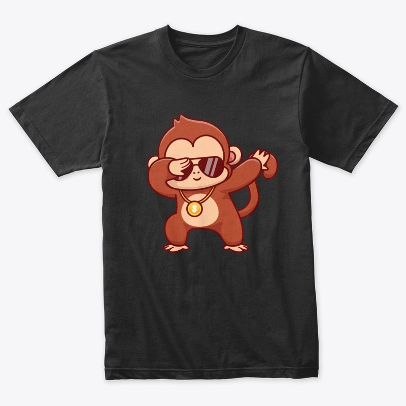 dabbing monkey