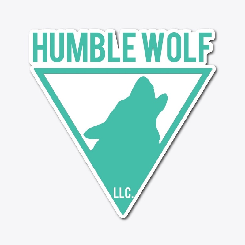 Humble Wolf (Light Blue Logo)