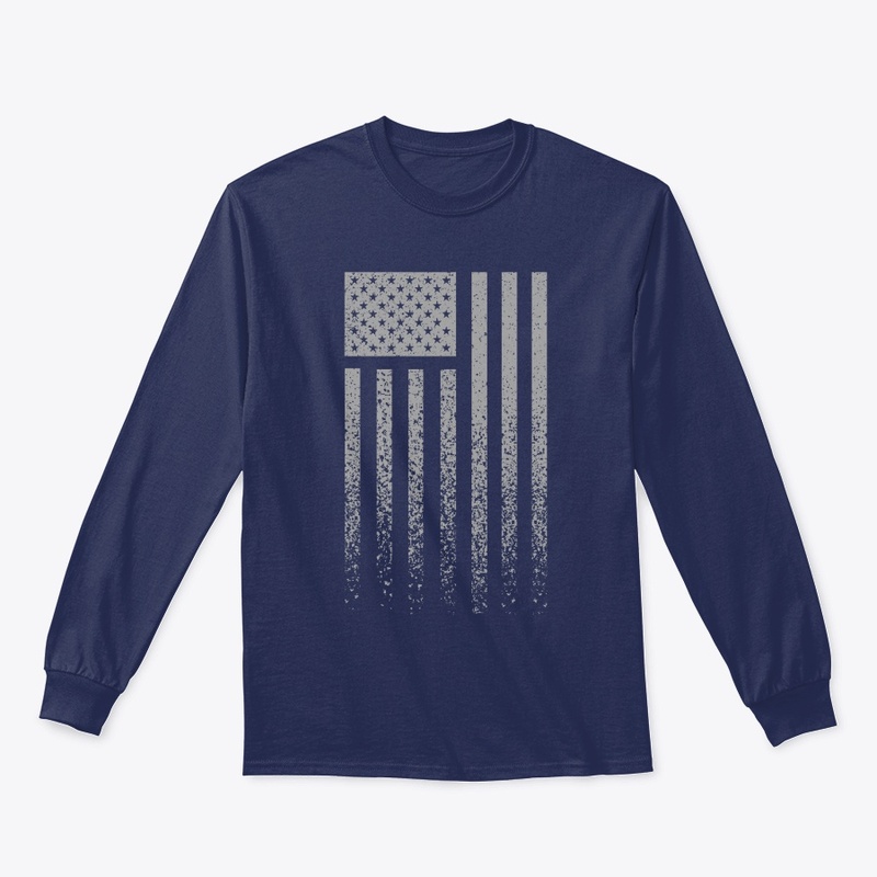 Vertical Grey Flag