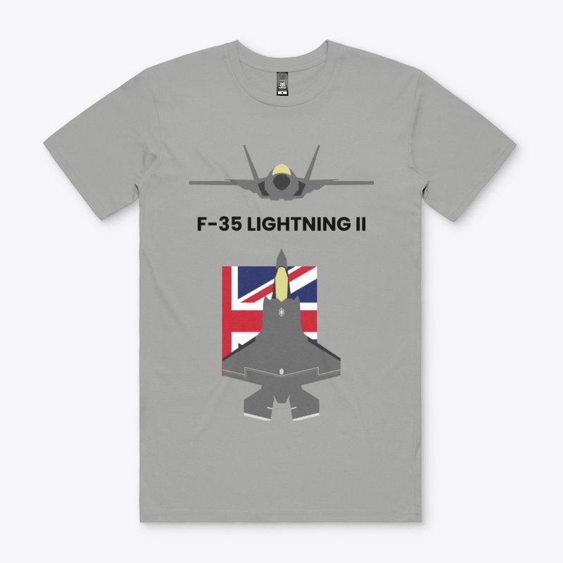 F-35 LIGHTNING II - Union jack Half Flag