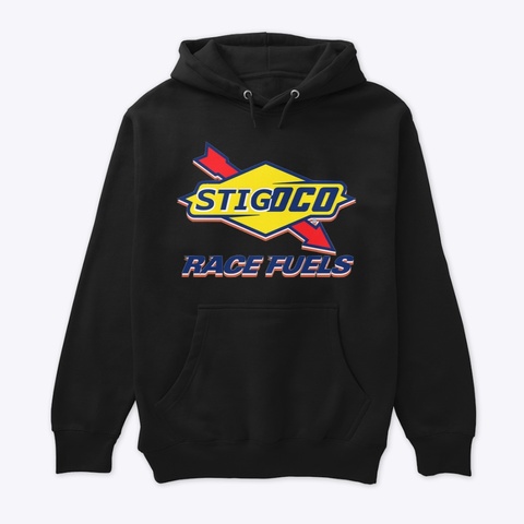 Stigoco Black T-Shirt Front
