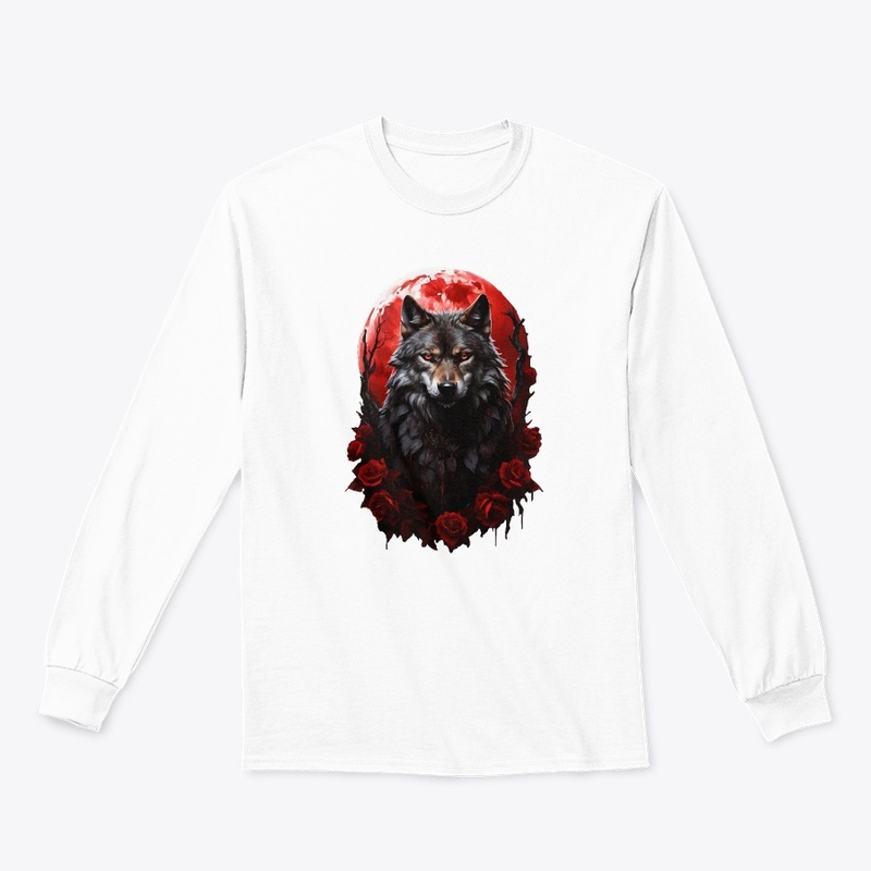 Blood Moon Wolf Night Stalker