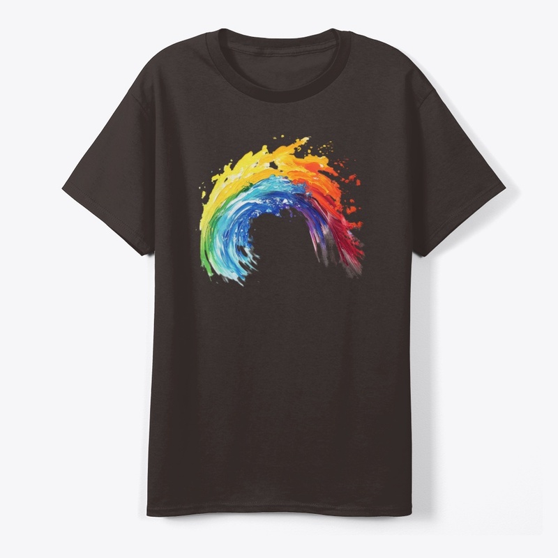 Color Spring T shirt Design