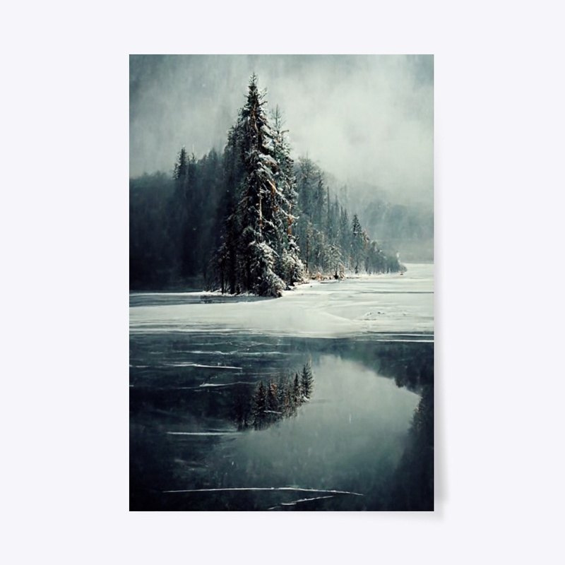 Winter in the Mountains