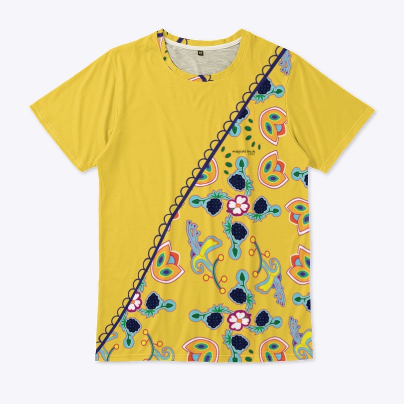Eastern Memories Split Tee  (Native)