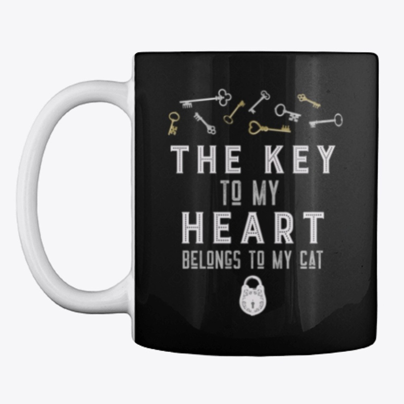 Key to My Heart Belongs to My Cat Design