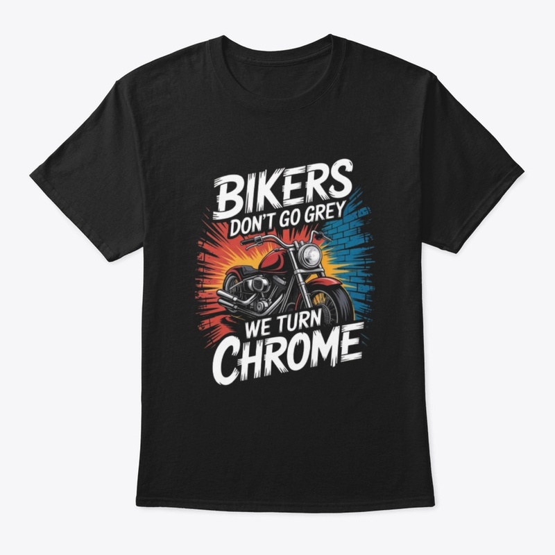 Ride Loud Chrome Biker Tee