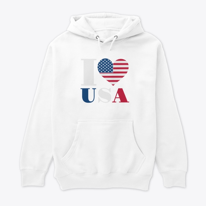 I Love TEXT T Shirt and Hoodie
