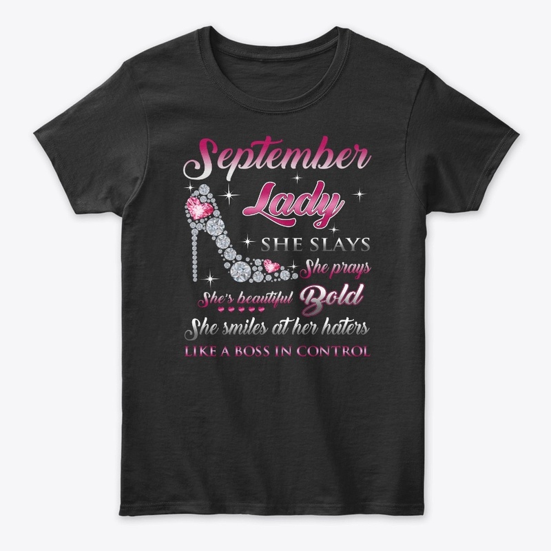 Upcoming Birthday September Lady T-Shirt