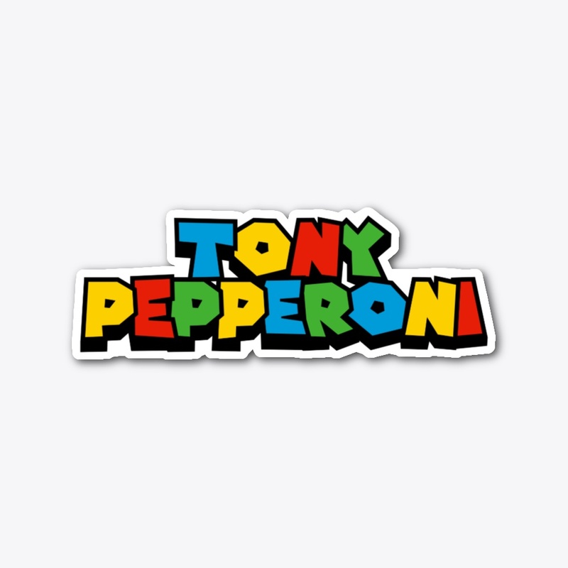 Tony Pepperoni in Playful Font