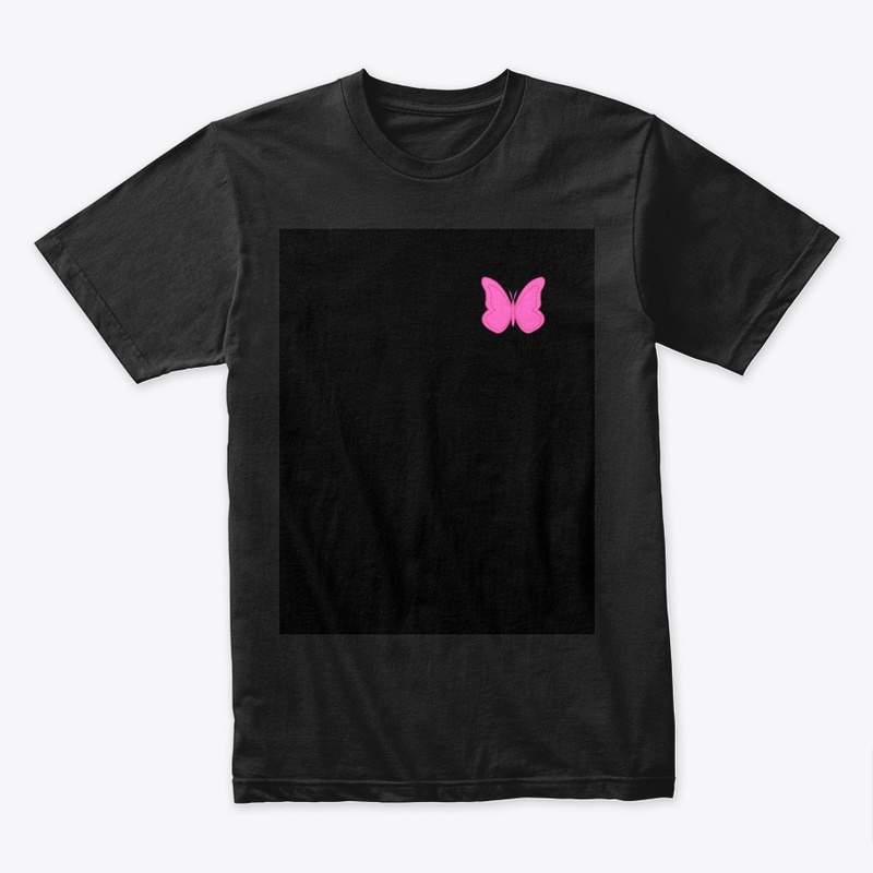 Buttarfly print T-shirts 