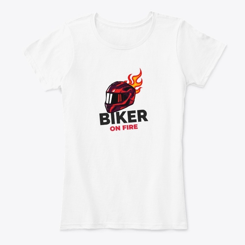 Biker on Fire