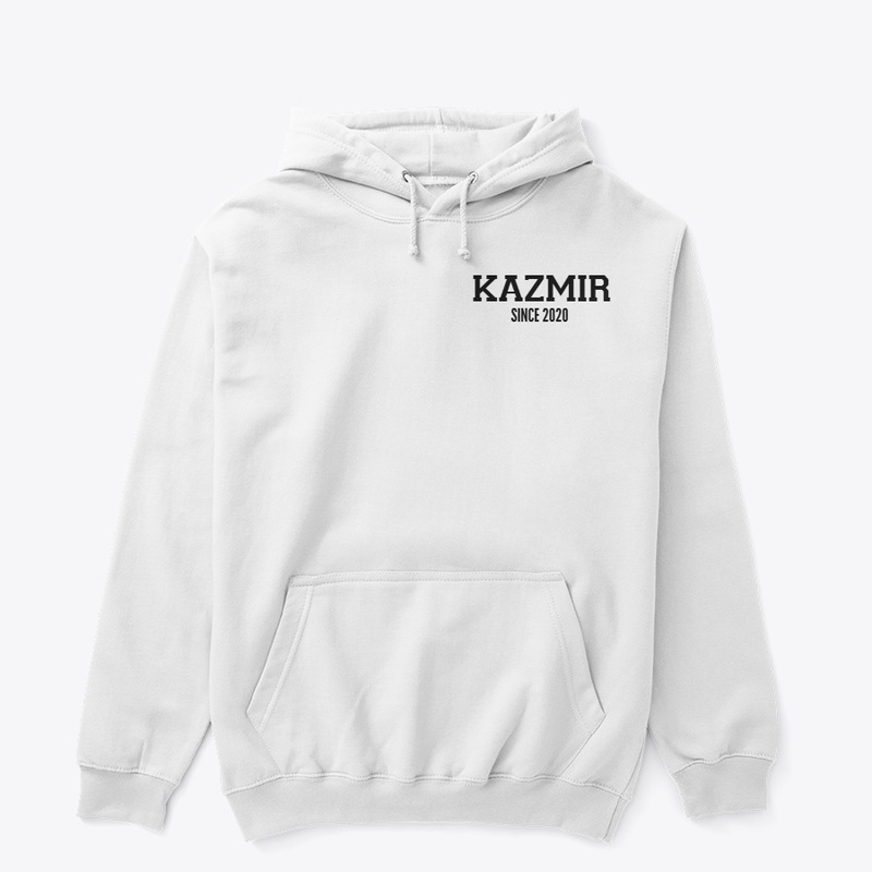 Kazmir  Graphic White hoodie