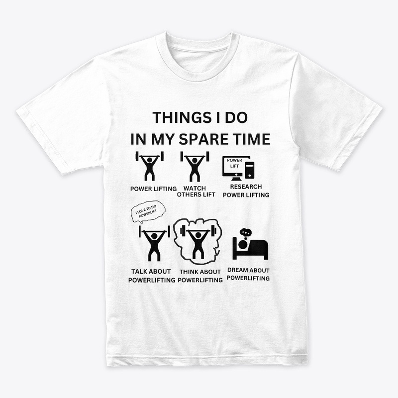 My Powerlifting Journey Tshirt