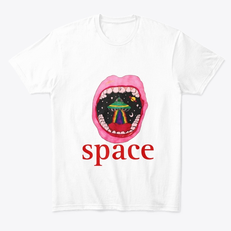 Space design tshirt 