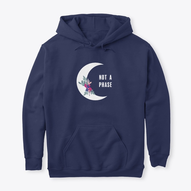 Not a Phase Crescent Moon Bi Flowers