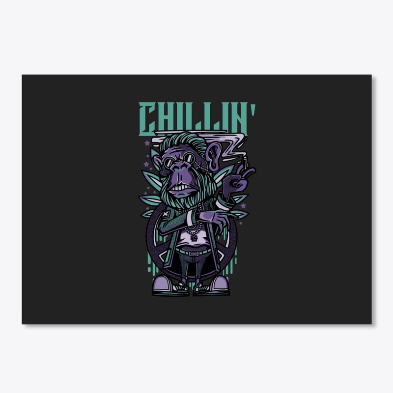 Chillin Monkey Design