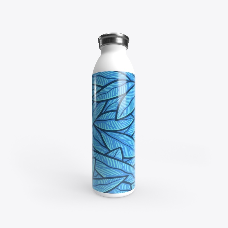 Tea Leafs Blue