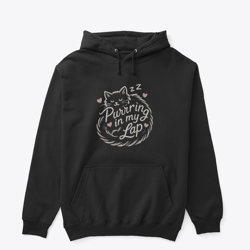 Purring in My Lap Cozy Cat Gift 