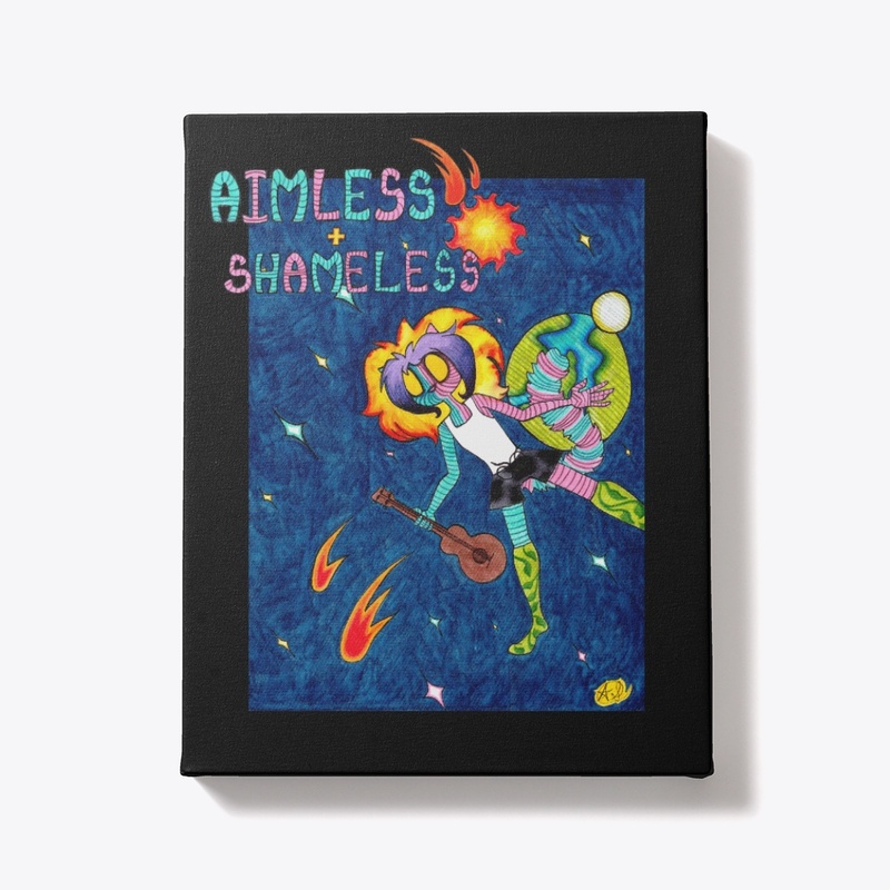 AJ Skitzy's Aimless and Shameless merch