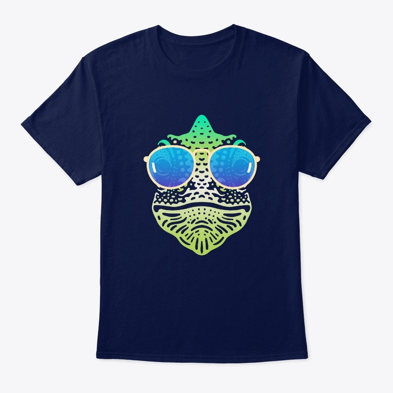 Cute Chameleon in Sunglasses (clr+sg09)